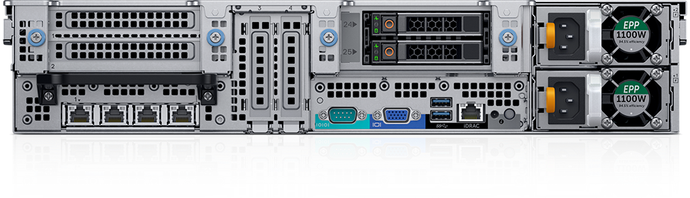 PowerEdge R840 Rear