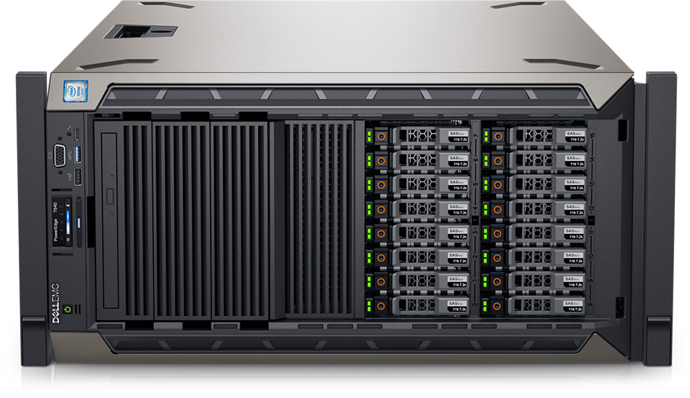 PowerEdge T640 Horizontal Open