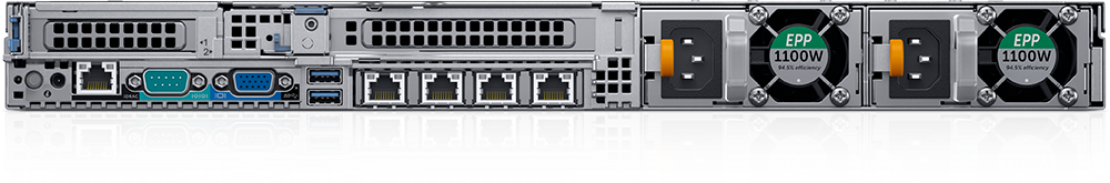 PowerEdge R640 Rear