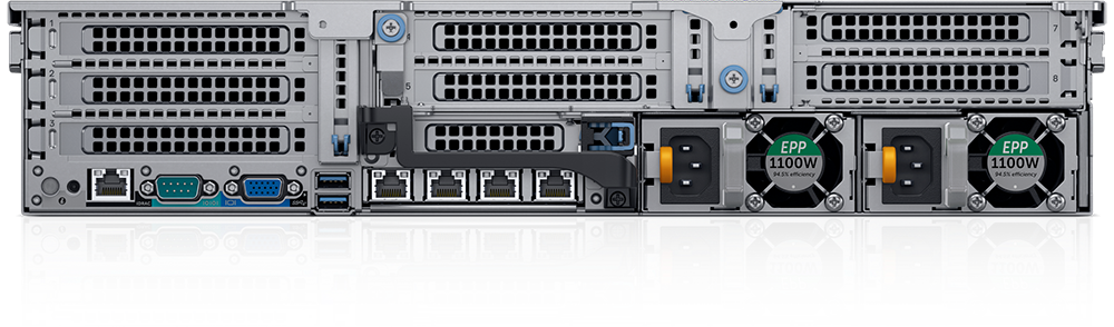 PowerEdge R740 Rear
