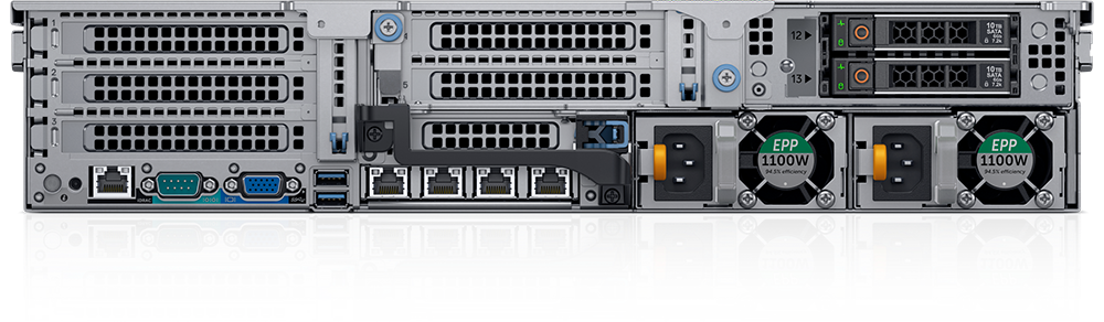 PowerEdge R740xd Rear