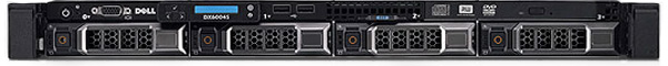 Front Open (4 Drives with DVD-ROM) View 